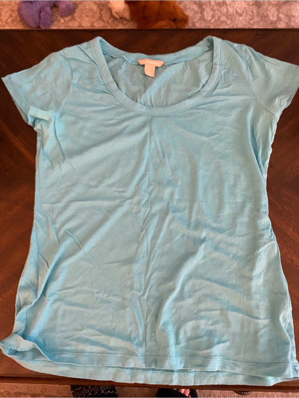 Vintage turquoise Scoop Neck Women’s Tee